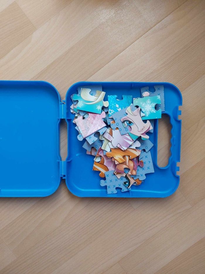 2 puzzles reine des neiges  3/4 ans - photo numéro 7