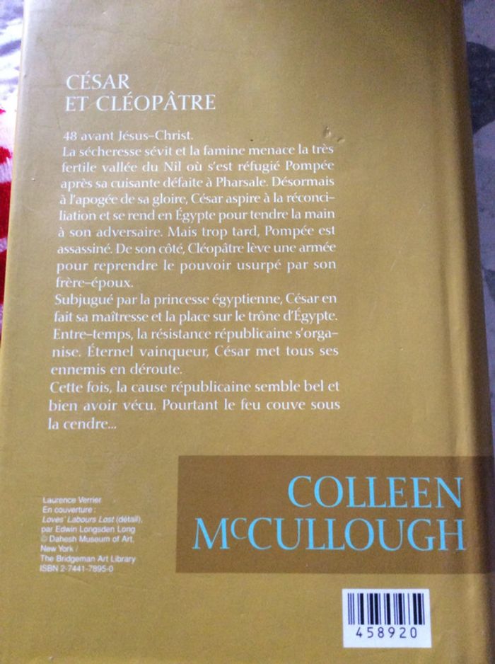 #César et Cléopatre Colleen McCullough - photo numéro 3