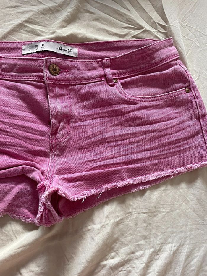 Short taille basse rose - photo numéro 2