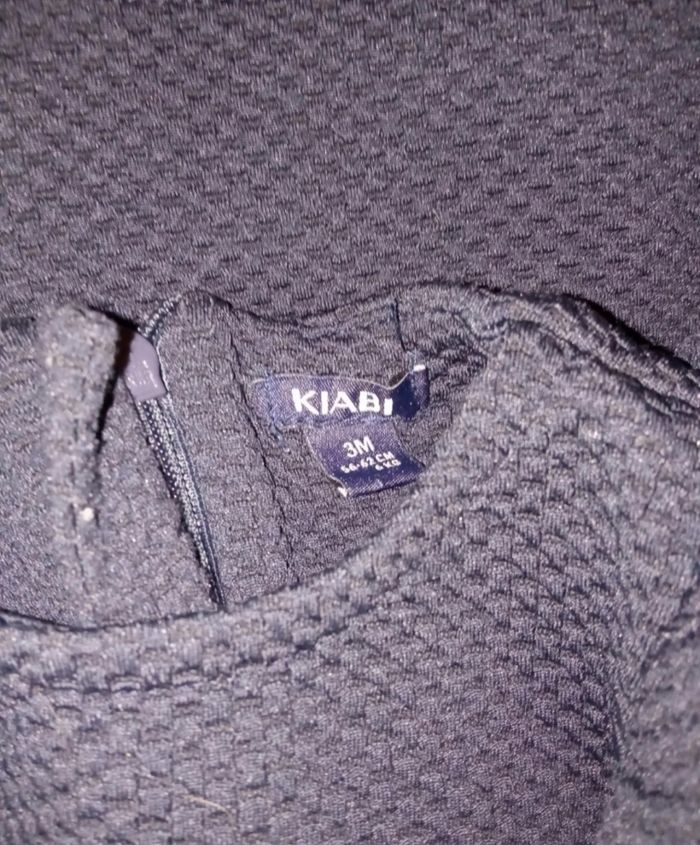 Robe kiabi bleu marine taille 3 mois - photo numéro 2