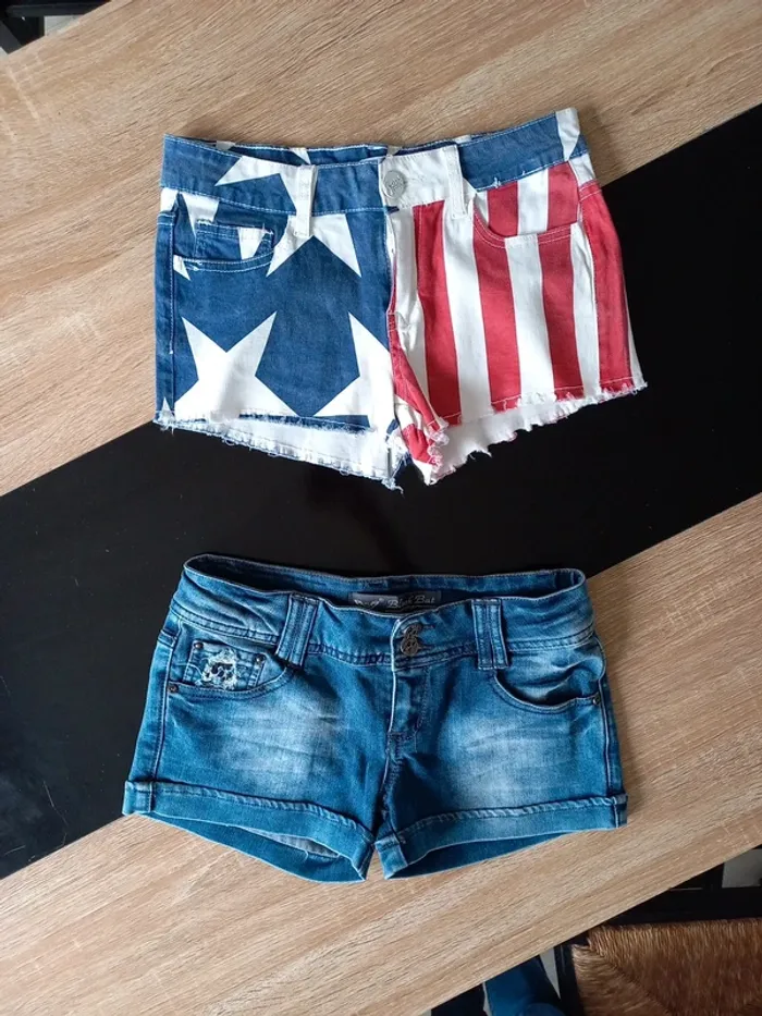 Lot 2 shorts femme T.38 - photo numéro 2