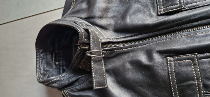 Veste en cuir ikks - photo numéro 3
