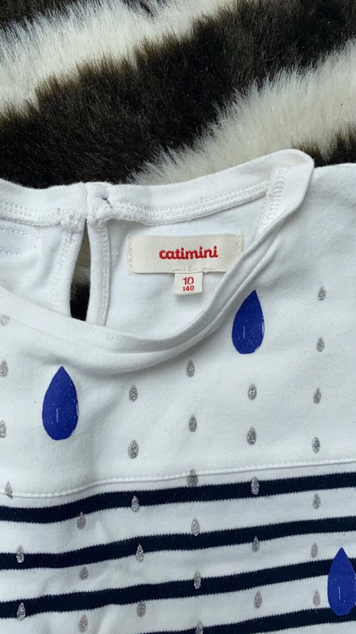 Haut blouse catimini 10 ans - photo numéro 3