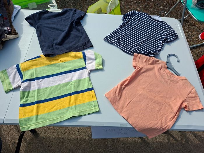 Lot de 4 T-shirts garçon 3 ans - photo numéro 2