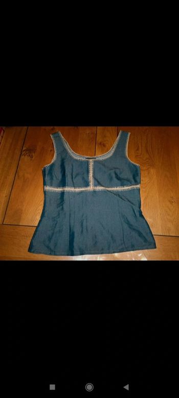 Blouse sans manches 38