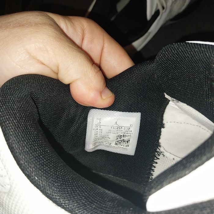 Basket Jordan Tatum 2 Néon ~ Basket-ball ~ Blanche Noire Verte ~ pointure 44 - photo numéro 5