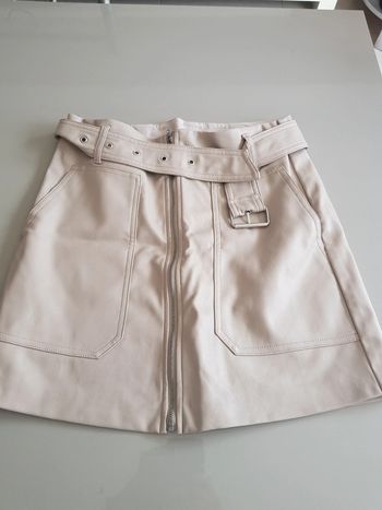 Jupe cuir