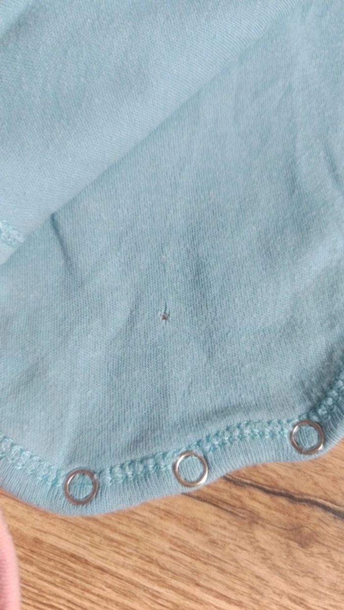 Lot de 3 body manches courtes 12 mois 80 cm - photo numéro 6