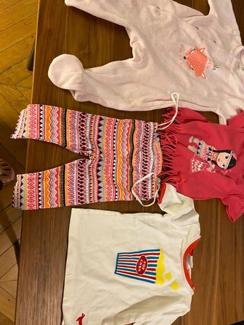 Lot vêtements fille 6 mois