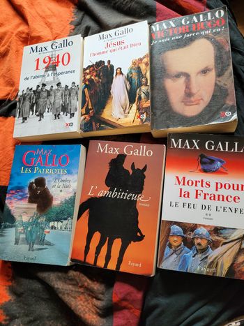 Romans de Max Gallo