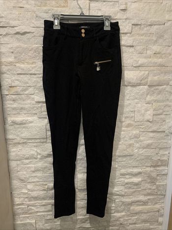Pantalon noir doré Morgan T34