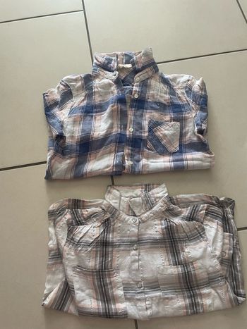 Lot chemise fille