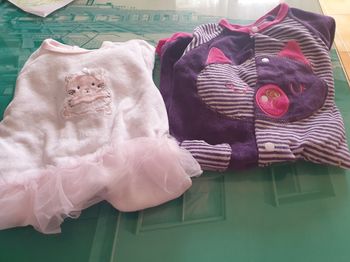 2 pyjamas fille 6 mois
