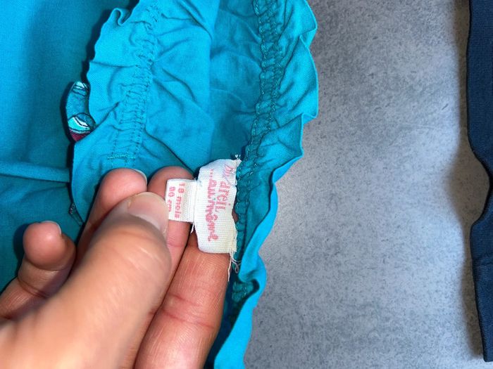 Lot de 2 t-shirts et short bébé fille Kiabi dpam - photo numéro 8