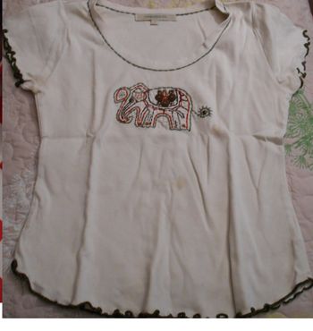 Haut manches courtes, Jacqueline Riu, taille 1