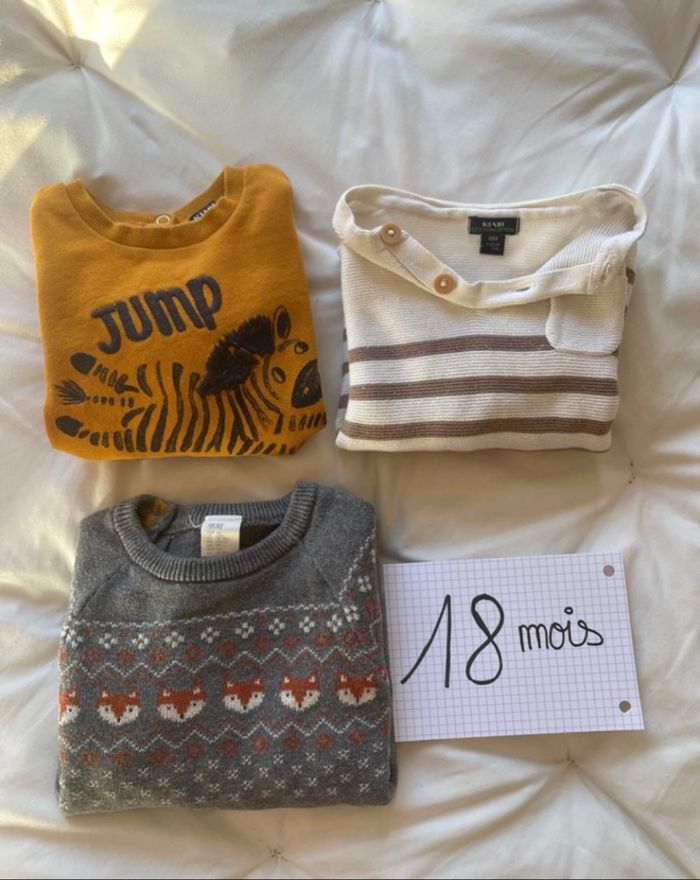 Lot vêtements bébé hiver 18 mois - photo numéro 8