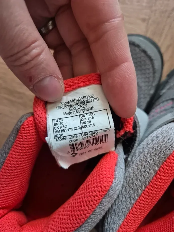 Chaussures de randonnée p28 - photo numéro 4
