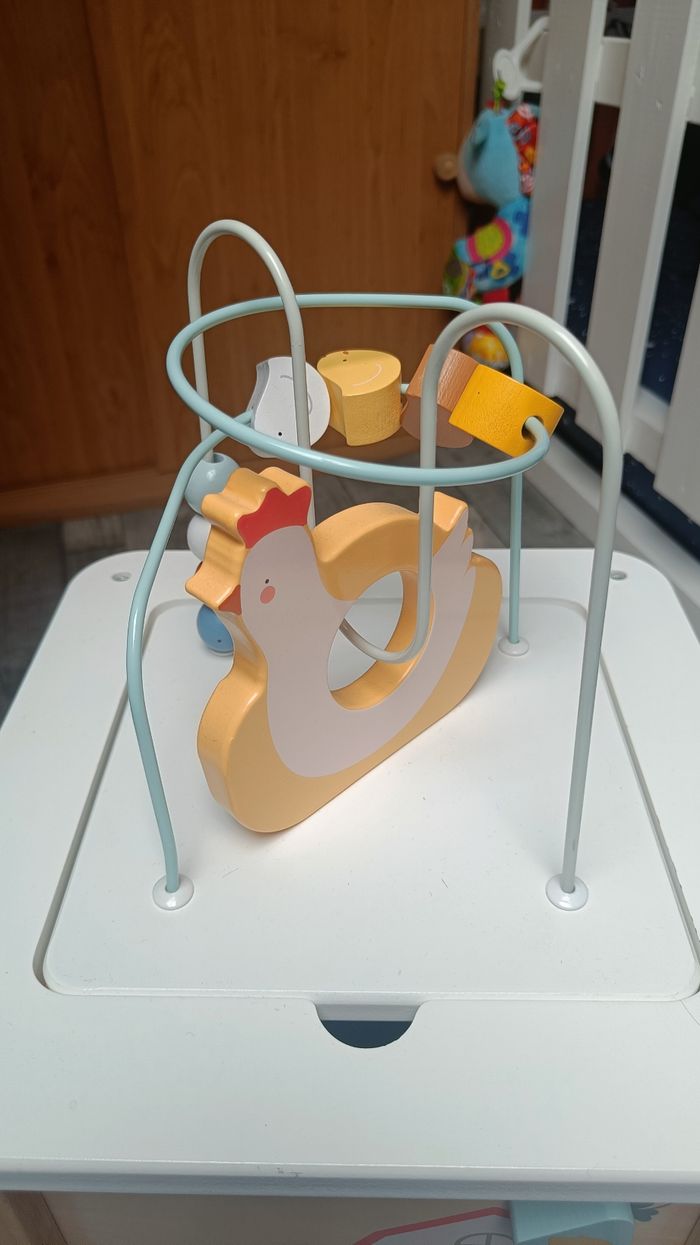 Grand cube d'activités en bois - photo numéro 3