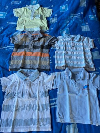 Lot de polo enfant