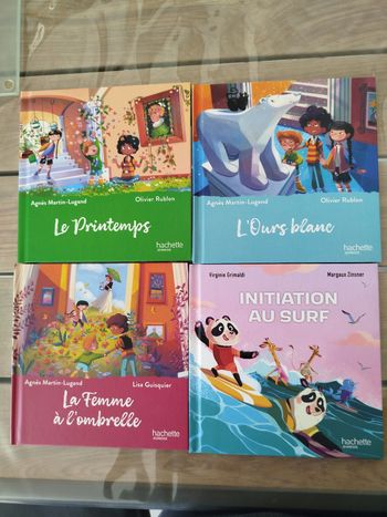 Lot de 4 livres 