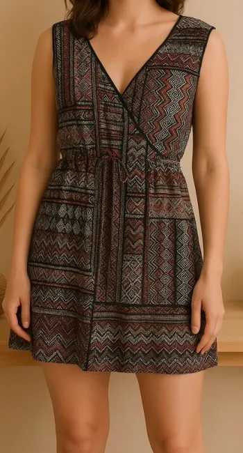 Robe - taille 46 - ligne à suivre