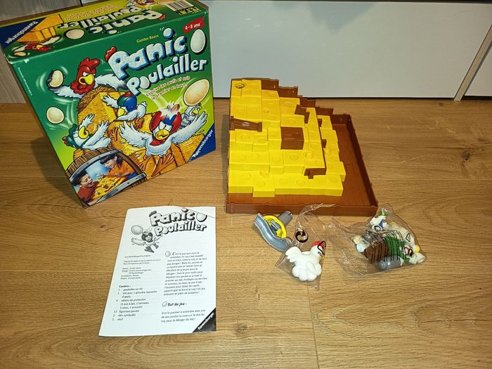 Jeu de société enfant, Panic au poulailler 4-8 ans, Ravensburger - photo numéro 2