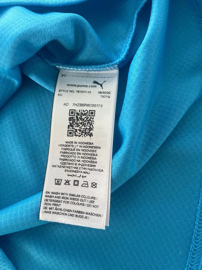 T-shirt Puma Marseille bleu - photo numéro 4