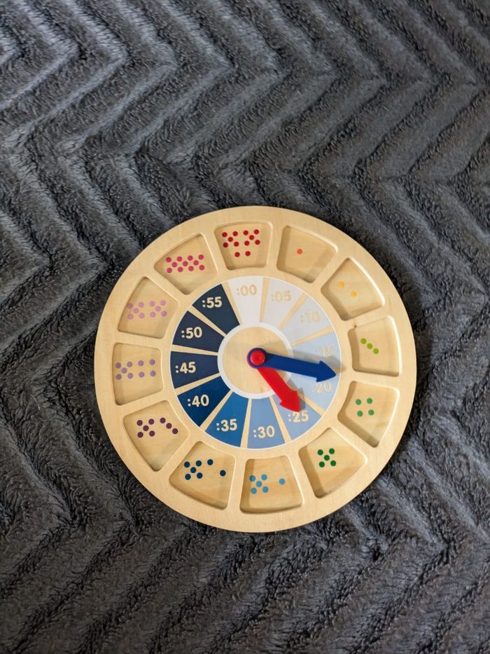 Educ4 Jeu de L'horloge en bois Oxybul - photo numéro 4