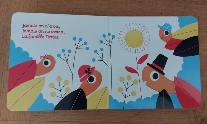 La famille tortue ~ comptine pour petits doigts - photo numéro 2