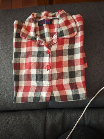 Chemise de nuit à carreaux taille S