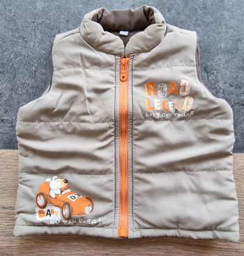 Veste sans manches 6 mois