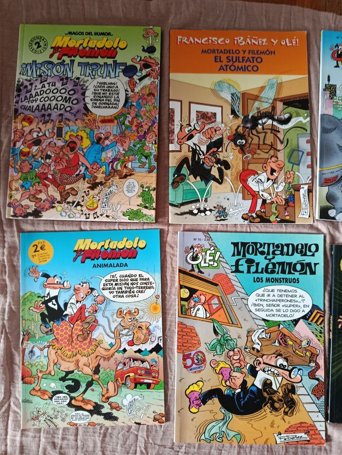 Lot de 6 BDs Mortadelo en espagnol - photo numéro 2