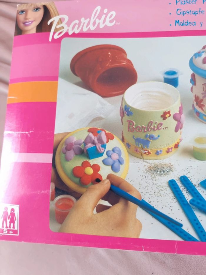 Barbie pots en plâtre - photo numéro 11