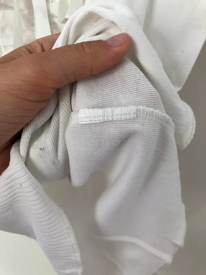 T-shirt à manches courtes blanc Caroll taille S - photo numéro 5