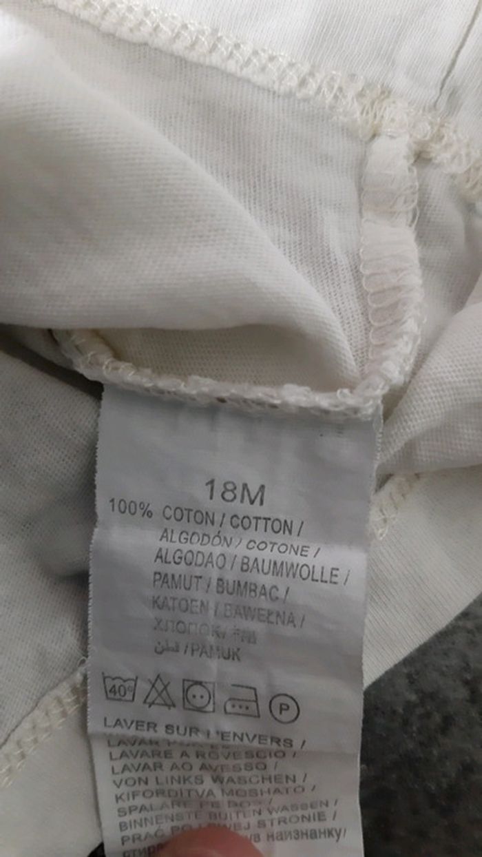 T-shirt manche longue fille 100% coton - photo numéro 2