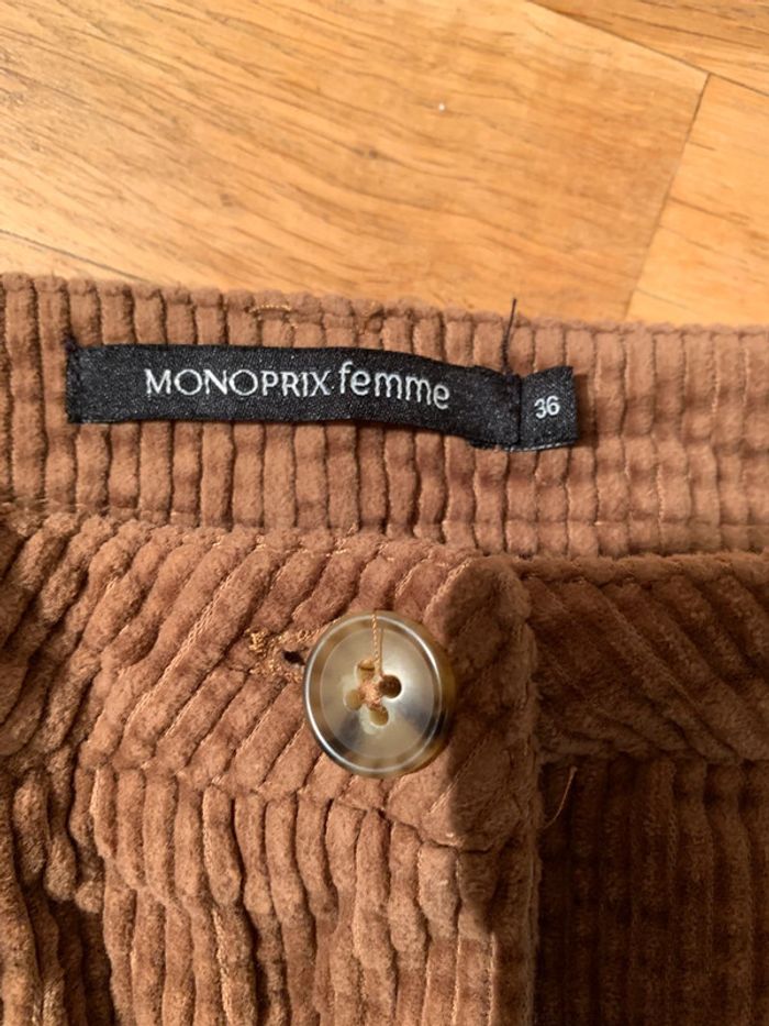 Jupe velours Monoprix - photo numéro 4