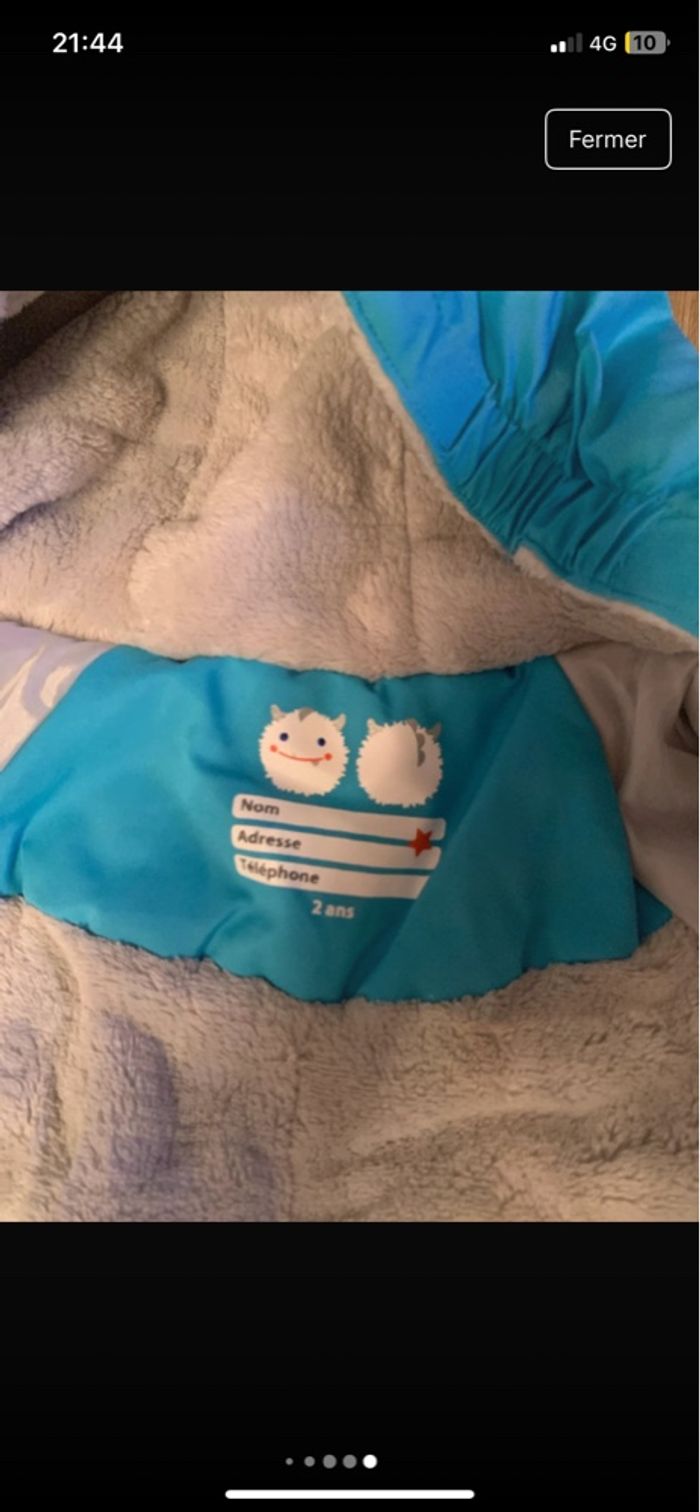 Combinaison de ski taille 2 ans - photo numéro 6