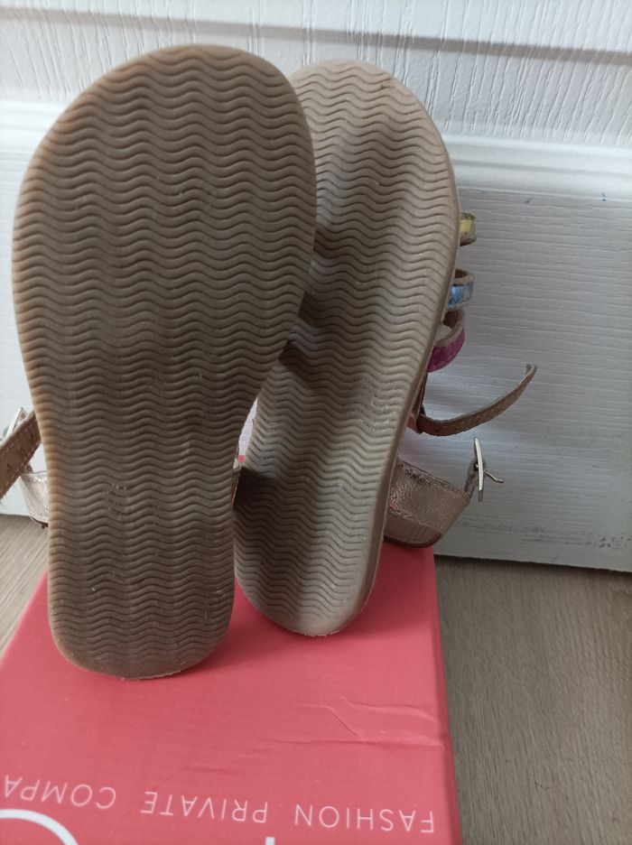 Sandales filles multicolore - photo numéro 3