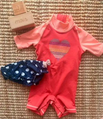 Lot maillots de bain 9mois / 71cm