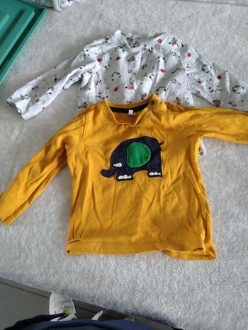 2 tee shirts orchestra 9 mois