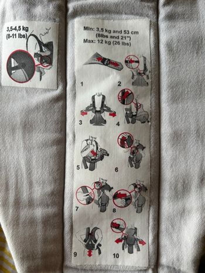 Porte bébé / Carrier BabyBjörn en très bon état - photo numéro 3