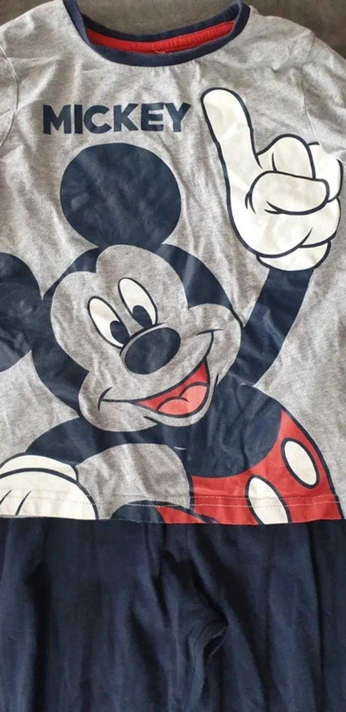 Pyjama Mickey 110/116 - photo numéro 2
