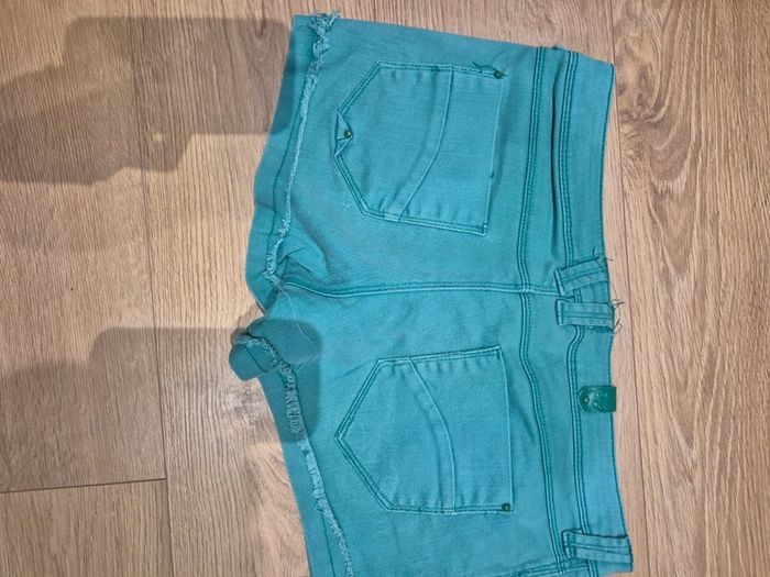 Short en jeans vert 42 - photo numéro 5