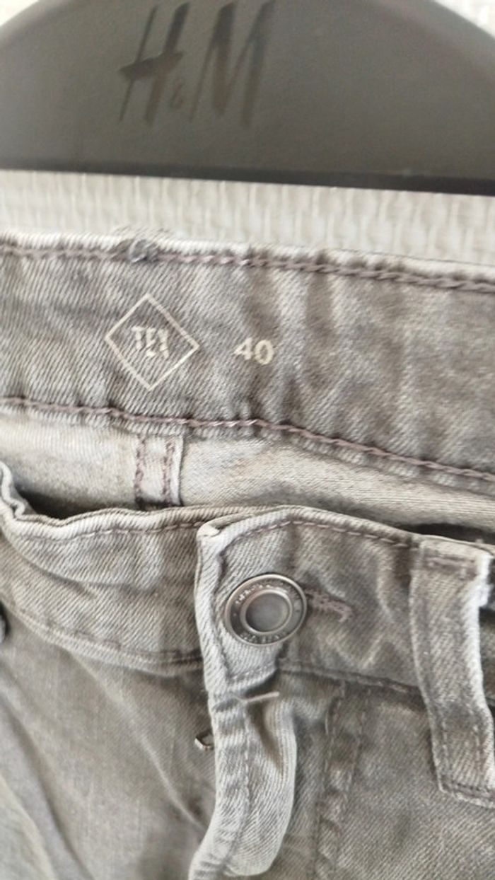 Jean gris Tex - Taille 40 - photo numéro 2