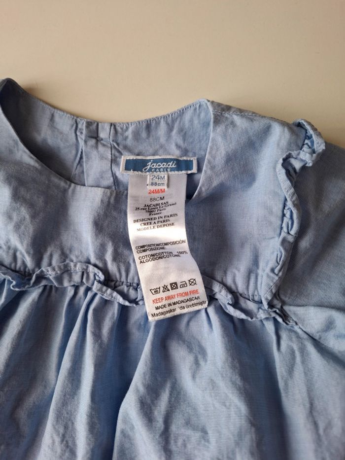 Tunique Jacadi fille taille 24 mois - photo numéro 3