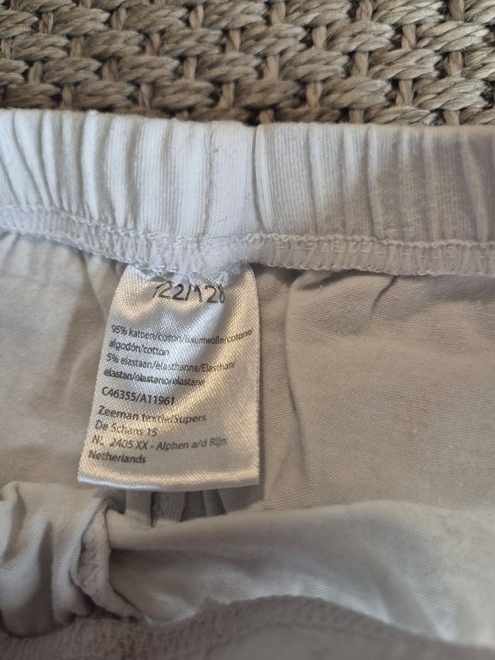 Lot de 5 leggings longs clairs - 8 ans - photo numéro 10