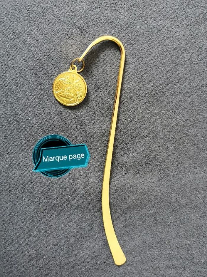 Marque page métal