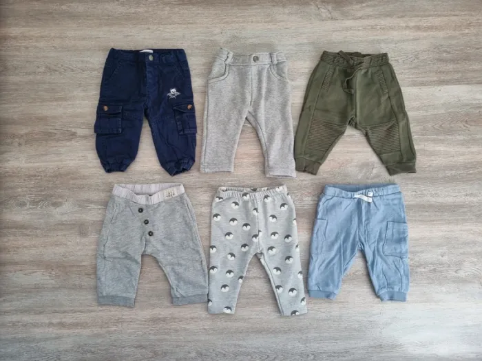 Pantalons 6 mois bébé
