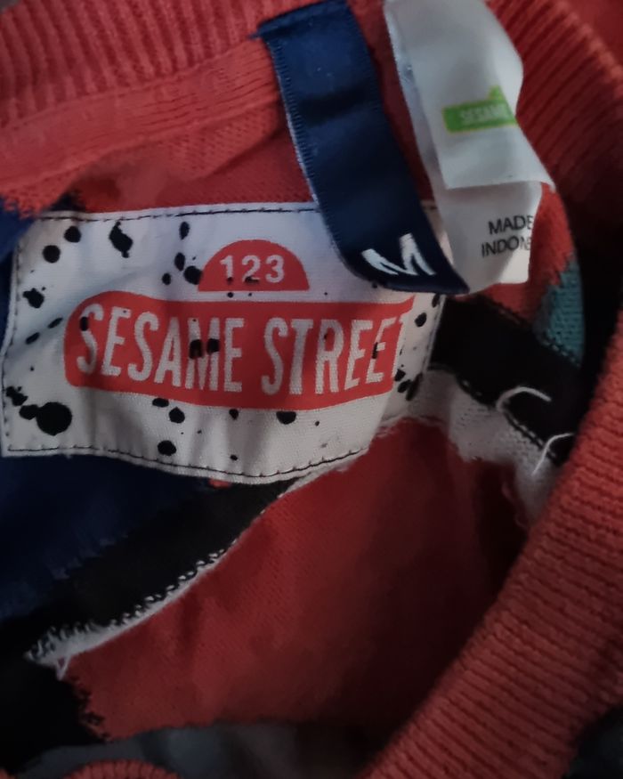 Pull Vintage Elmo (baby monster) Sesame Street taille M mixte - photo numéro 5