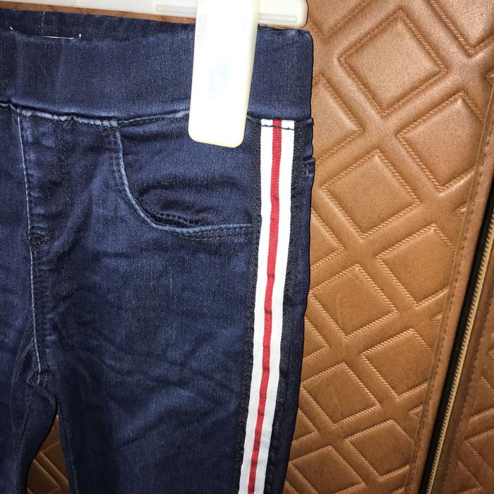 Jean bleu a bandes sur les côtés Vertbaudet 6 ans - photo numéro 5